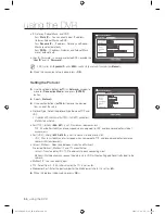 Предварительный просмотр 56 страницы Samsung SHR-7080 User Manual