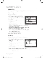 Предварительный просмотр 60 страницы Samsung SHR-7080 User Manual