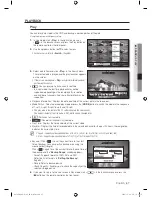 Предварительный просмотр 67 страницы Samsung SHR-7080 User Manual