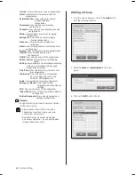 Preview for 48 page of Samsung SHR-9716 User Manual