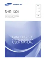 Samsung SHS-1321 User Manual предпросмотр