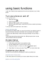 Preview for 25 page of Samsung SHV-E160L User Manual