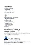 Preview for 3 page of Samsung SHW-A330S User Manual