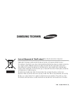 Предварительный просмотр 10 страницы Samsung SIA-0010 User Manual