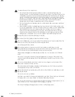 Preview for 4 page of Samsung SilverCare 337AAG User Manual