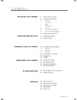 Preview for 5 page of Samsung SilverCare 337AAG User Manual