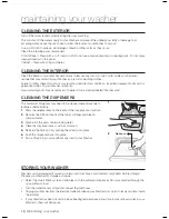 Preview for 18 page of Samsung SilverCare 337AAG User Manual