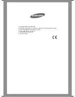 Preview for 32 page of Samsung SilverCare Series Owner'S Manual