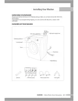 Preview for 5 page of Samsung SilverCare Washer Owner'S Manual