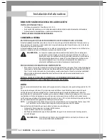 Предварительный просмотр 8 страницы Samsung SilverCare WF306 Series (Spanish) Manual Del Usuario