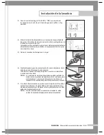 Предварительный просмотр 11 страницы Samsung SilverCare WF306 Series (Spanish) Manual Del Usuario