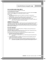 Предварительный просмотр 17 страницы Samsung SilverCare WF306 Series (Spanish) Manual Del Usuario