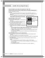 Предварительный просмотр 20 страницы Samsung SilverCare WF306 Series (Spanish) Manual Del Usuario