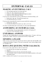 Предварительный просмотр 12 страницы Samsung SINGLE LINE TELEPHONE User Manual