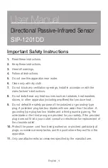 Предварительный просмотр 1 страницы Samsung SIP-1201DD User Manual