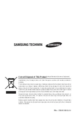 Предварительный просмотр 10 страницы Samsung SIP-1201DD User Manual