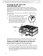 Предварительный просмотр 36 страницы Samsung SIR-S310W Owner'S Manual