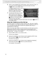 Предварительный просмотр 42 страницы Samsung SIR-S310W Owner'S Manual