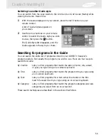 Предварительный просмотр 61 страницы Samsung SIR-S310W Owner'S Manual