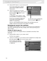 Предварительный просмотр 66 страницы Samsung SIR-S310W Owner'S Manual