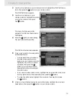 Предварительный просмотр 79 страницы Samsung SIR-S310W Owner'S Manual