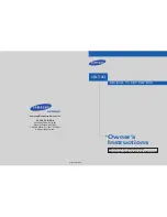 Samsung SIR-T451 Owner'S Instructions Manual preview