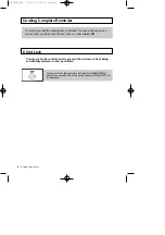 Preview for 10 page of Samsung SJ0390W Owner'S Instructions Manual