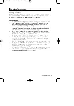 Preview for 13 page of Samsung SJ0390W Owner'S Instructions Manual