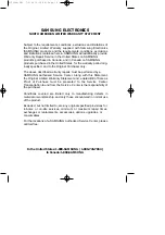 Preview for 18 page of Samsung SJ0390W Owner'S Instructions Manual