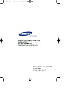 Preview for 20 page of Samsung SJ0390W Owner'S Instructions Manual