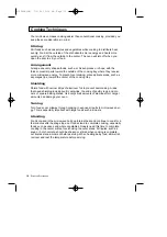 Preview for 12 page of Samsung SJ0396W Owner'S Instructions Manual