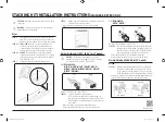 Preview for 1 page of Samsung SKK-8 Series Installation Instructions