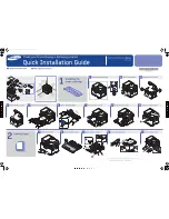 Samsung SL-C460FW Quick Installation Manual preview