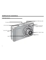 Предварительный просмотр 9 страницы Samsung SL201 - Digital Camera - Compact (Spanish) Manual Del Usuario