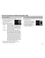 Preview for 72 page of Samsung SL202 - Digital Camera - Compact (Spanish) Manual Del Usuario