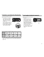 Предварительный просмотр 14 страницы Samsung SL35 - Digital Camera - Compact (Spanish) Manual Del Usuario