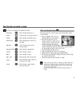 Preview for 20 page of Samsung SL35 - Digital Camera - Compact User Manual