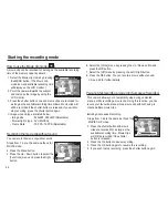 Preview for 25 page of Samsung SL35 - Digital Camera - Compact User Manual