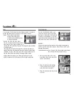 Preview for 38 page of Samsung SL35 - Digital Camera - Compact User Manual