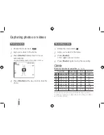 Preview for 8 page of Samsung SL420 - Digital Camera - Compact Quick Start Manual