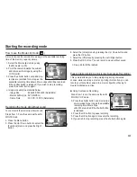 Preview for 26 page of Samsung SL420 - Digital Camera - Compact User Manual