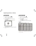 Preview for 8 page of Samsung SL502 - Digital Camera - Compact Quick Start Manual