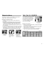 Preview for 32 page of Samsung SL620 - Digital Camera - Compact Manual Del Usuario