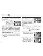 Preview for 39 page of Samsung SL620 - Digital Camera - Compact Manual Del Usuario