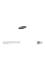 Предварительный просмотр 108 страницы Samsung SL720 - Digital Camera - Compact Quick Start Manual