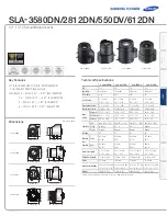 Preview for 1 page of Samsung SLA-3580DN Technical Specifications