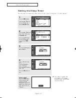 Preview for 57 page of Samsung SlimFit TX R2779H Owner'S Instructions Manual