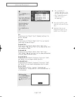 Preview for 68 page of Samsung SlimFit TX R2779H Owner'S Instructions Manual