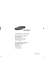 Preview for 80 page of Samsung SlimFit TX R2779H Owner'S Instructions Manual