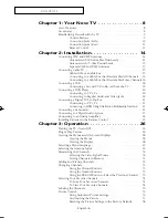 Preview for 6 page of Samsung SlimFit TX R3079WH Owner'S Instructions Manual